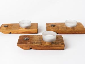 Mini Candle - Wine Barrel Single Candle